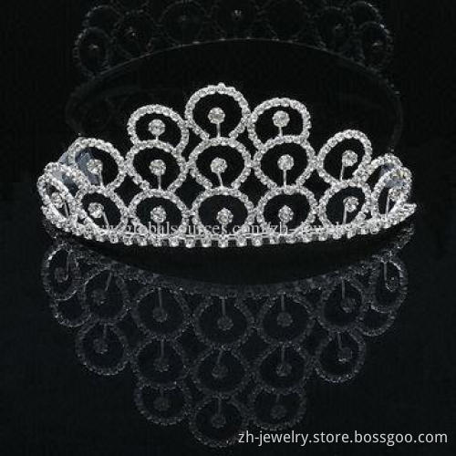 Birthday Rhinestone Crystal Tiara for Adults